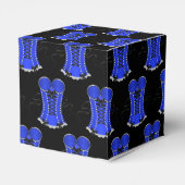 セクシーなブルーコルセットキューブ フェイバーボックス (裏面サイド)