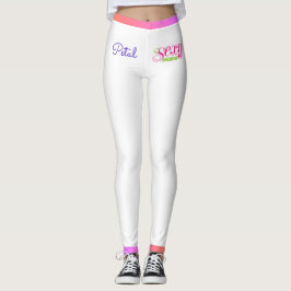セクシーなママお名前を白に レギンス