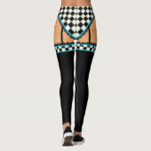 セクシーなランジェリーのレギング レギンス (裏面)