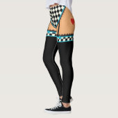 セクシーなランジェリーのレギング レギンス (左)