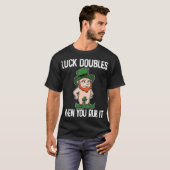 セクシーなレプレチョーンSt. Patricks Day Shirt おもしろい Apar Tシャツ (正面フル)