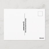 セクシーなログキャビン寝室の少女ポストカード ポストカード (裏面)