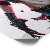 セクシーなヴァンパイア戦士ポスターアート ポスター (角)