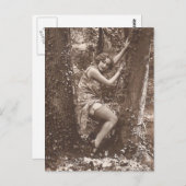セクシーなヴィンテージ写真 ポストカード (正面/裏面)