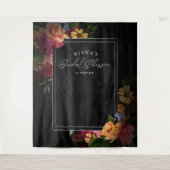 セクシーな夜の花のウェディング ブライダルシャワー ID829 タペストリー (正面)