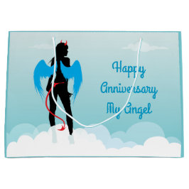 セクシーな天使の大きいギフトバッグ ラージペーパーバッグ