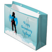 セクシーな天使の大きいギフトバッグ ラージペーパーバッグ (正面アングル)