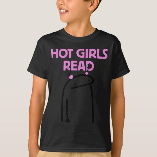 セクシーな女子は本を読む Tシャツ (正面)
