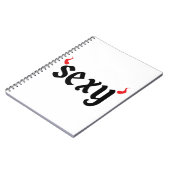 セクシーな悪魔 ノートブック (左側)