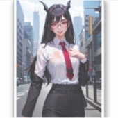 セクシーな悪魔、成熟したビジネスデーモン シール (正面)