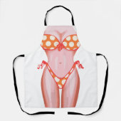 セクシーな水おもしろい着 エプロン (正面)