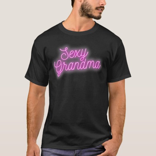セクシーな祖母 Tシャツ (正面)