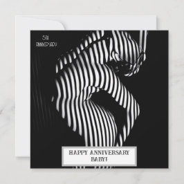 セクシーな結婚記念日のお下品なデザイン セーブザデート