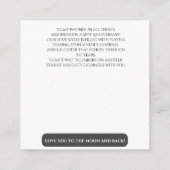 セクシーな結婚記念日 大胆  エンクロージャーカード (裏面)