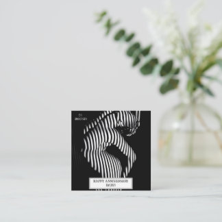 セクシーな結婚記念日 大胆  エンクロージャーカード