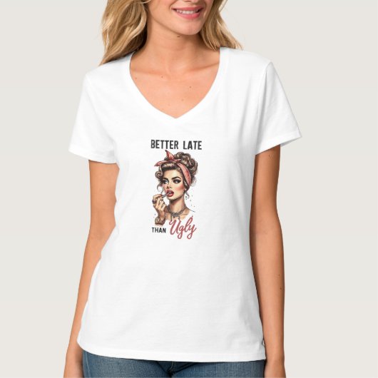 セクシーな美学 レディース グラフィックTシャツ Tシャツ (正面)