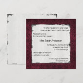 セクシーな花のバチェロレッテパーティー招待状 招待状 (正面/裏面)