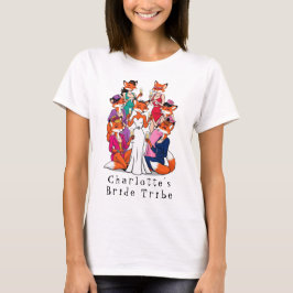 セクシーな花嫁候補 | ブライズ バチェロレッテ 部族 フォックス Tシャツ