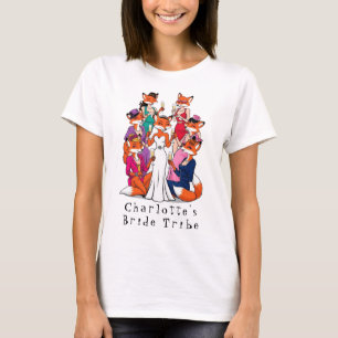 セクシーな花嫁候補   ブライズ バチェロレッテ 部族 フォックス Tシャツ