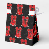 セクシーな赤いコルセットテント フェイバーボックス (裏面サイド)