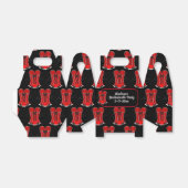 セクシーな赤いコルセット・ギャル フェイバーボックス (折り畳みなし)