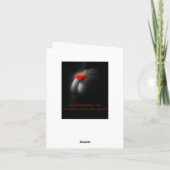 セクシーな魅力の可愛い人のいけないho小さいクリスマスカード シーズンカード (裏面)