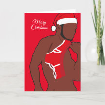 セクシーな黒サンタクロース