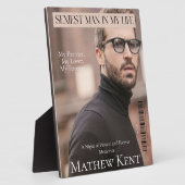 セクシーなMan Magazineの写真のカバー フォトプラーク (側面)