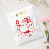 セクシーサンタクロースビキニビーチクリスマス フェイバーバッグ (封をした状態)