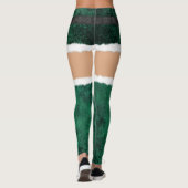 セクシーサンタヘディハイファーグリーンスカート中スキン レギンス (裏面)