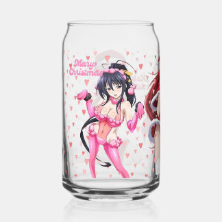 セクシーサンタ メリークリスマス ピンクハート アニメディーバ ガラス缶