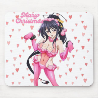 セクシーサンタ メリークリスマス ピンクハート アニメディーバ マウスパッド