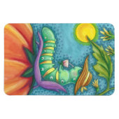 セクシートマトワーム、キャタピラーマグネット長方形の長さ マグネット (横)