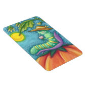 セクシートマトワーム、キャタピラーマグネット長方形の長さ マグネット (右側)