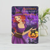 セクシーハロウィーンウィッチ 招待状 (スタンド正面)