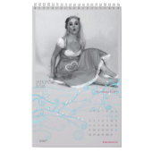 セクシーピンナップカレン恋しく思ダー –  Cherrie Au Lait 2025 カレンダー (1月 2026)