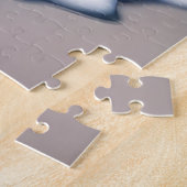 セクシーブルネットマンオンザビーチ ジグソーパズル (側面)