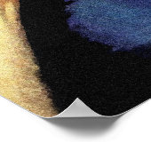 セクシーレディ喫煙ヴィンテージパルプカバーアート ポスター (角)