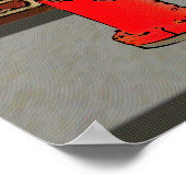 セクシー消防士ピンナップ ポスター (角)