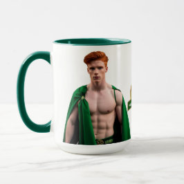 セクシー聖パトリックデー アイルランド人イケメン コーヒー マグカップ