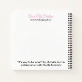 セクシー頭が切れる ノートブック (裏面)