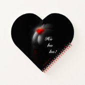 セクシー・グラマー・ベイブ・クいけなリスマス・ハート・ジャーナル ノートブック (裏面)