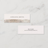 セクスタイリッシュフェイクインファッションと美しいスタイリスト2 スキニー名刺 (正面/裏面)