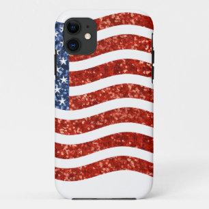 セクフェイクインプリントアメリカ国旗 iPhone 11 ケース