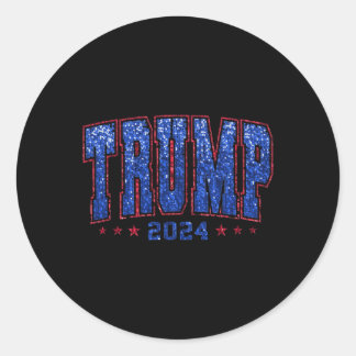 セクフェイクシンTrump 2024社長Make America Tru ラウンドシール