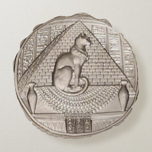 セクメット2無地のオンス999銀 ラウンドクッション (裏面)