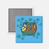 セクロピア・ツリーのスロース マグネット (正面/裏面)