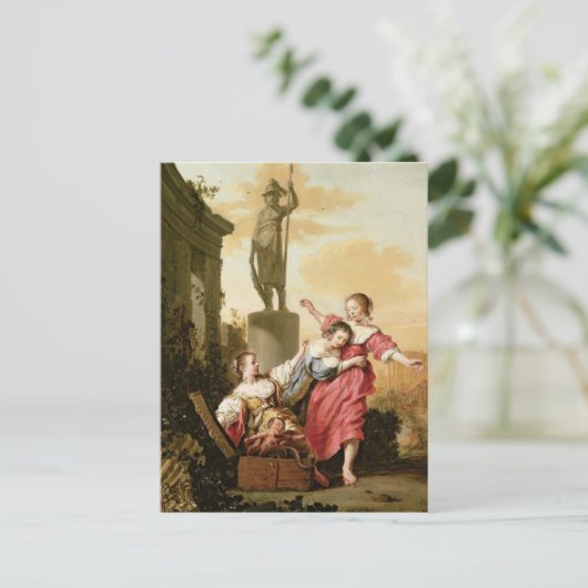 セクロプスの三人の娘たちは ポストカード (スタンド正面)