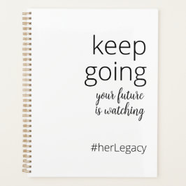 セグイル・アデランテ。トゥフチュロ。モチバシオンフェミニスタ プランナー手帳