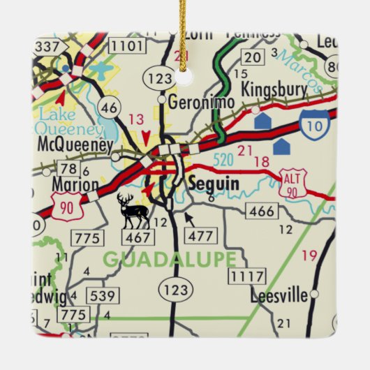 セグインTXロードマップ セラミックオーナメント (裏面)